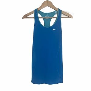 NIKE DRI-FIT women’s blue workout tank, Medium